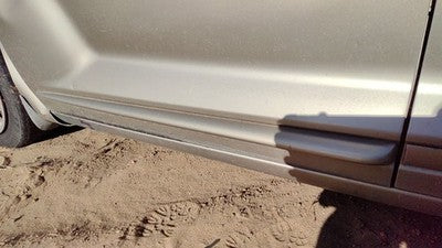02-05 Pt Cruiser Driver Left Front Moulding From Door Trim Strip Light Almond