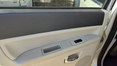 08-10 Grand Cherokee Driver Left Rear Door Trim Panel With Switches Back Gray D1