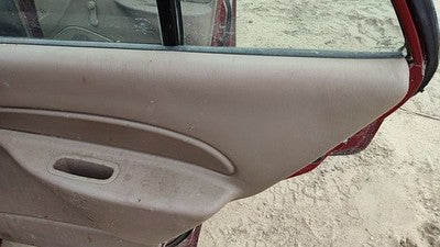 1997 Ford Escort Passenger Right Rear Door Trim Panel Manual Back Tan