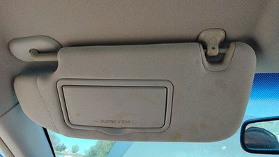 2010-2012 Ford Fusion Driver Left Sun Visor Oem Black Dl Ae5Z5404105Aa