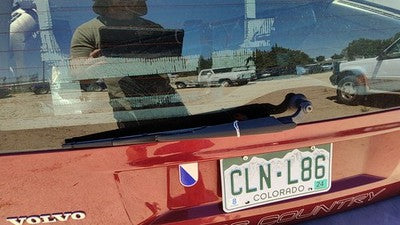 2001-2003 Volvo V70 Xc Back Glass Wiper Arm Oem Rear Window Blade Liftgate Hatch