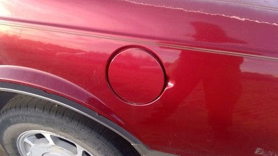 1990 Olds Eighty Eight Fuel Tank Door With Hinge Gas Lid Oem Filler Red