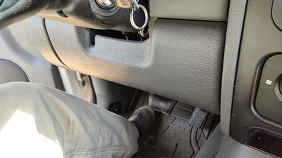 2005-07 Jeep Liberty Lower Dash Under Column Knee Bolster Trim Panel Oem Gray D5