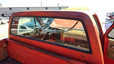 1973-1987 Chevy Silverado K10 Back Glass Rear Window Oem 363107