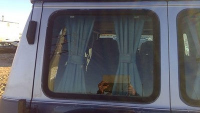 1971-1995 Chevy G20 Van Driver Left Back Glass Rear Window Only Lift Gate Hatch