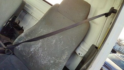 1996 Isuzu Npr Driver Left Front Seat Belt Retractor Oem Shoulder Gray