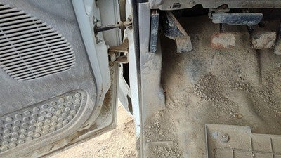 2000 Ford F250 Super Duty Driver Left Lower Kick Trim Panel Oem Gray