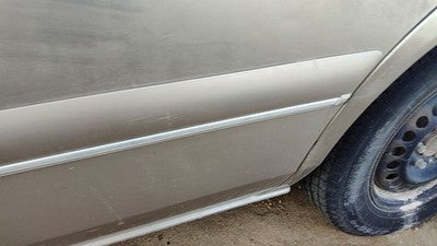 97-02 Buick Century Driver Left Rear Moulding From Door Back Trim Strip Silver