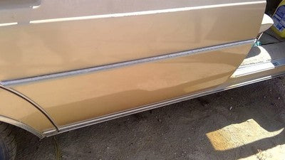 1985 Olds 88 Passenger Right Rear Moulding From Door Oem Back Trim Strip
