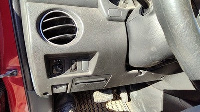 03-04 Mitsubishi Outlander Lower Dash Under Column Knee Bolster Trim Panel Black