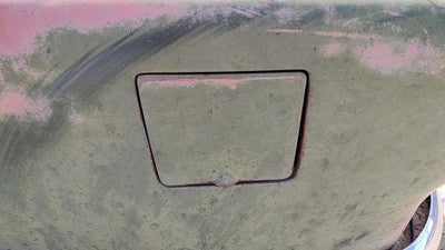 1953 Chevy Bel Air 150 Sedan Fuel Tank Door With Hinge Gas Lid Oem Filler