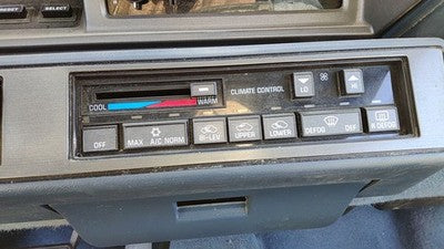 89-90 Olds Cutlass Cierra Temperature Control Module In Dash Heater Ac Head Unit