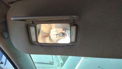 2004-2006 Acura Mdx Driver Left Sun Visor Oem Black 83280S3Va12Za
