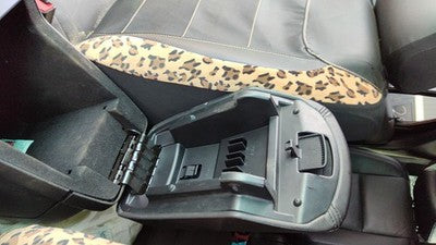 2011-2015 Ford Explorer Center Console Lid Only Oem Arm Rest Fold Down Black Cw