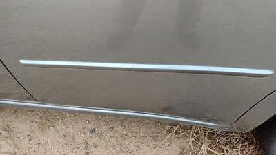 2008 Nissan Sentra Driver Left Rear Moulding From Door Back Trim Strip Gray K36