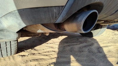 2009-2015 Honda Pilot Driver Left Rear Muffler With Exhaust Tip Oem 18307Szaa02