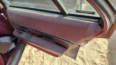1998 Buick Lesabre Passenger Right Rear Door Trim Panel With Switches Back Red