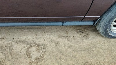96-99 Saturn Sl2 Passenger Right Lower Rocker Panel Moulding Side Skirt Oem Gray
