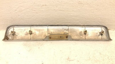 1984 Jeep Grand Wagoneer License Plate Trim Chrome Panel Oem Tail Gate Finish