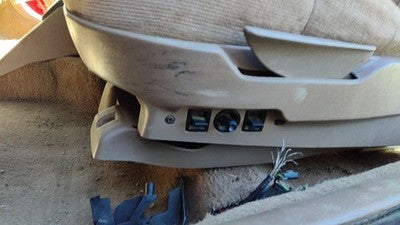 1993 Grand Prix Driver Left Side Seat Trim Panel Oem Tan 2 Door