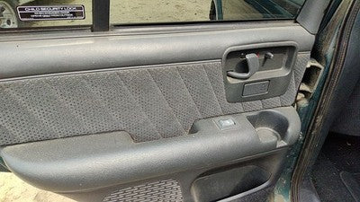 1995-1997 S10 Blazer Driver Left Rear Door Trim Panel With Switches Back Gray