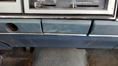 1983-1988 Ford Ranger Ash Tray Assembly Oem Slide Out Dash Blue E7tz1004320a