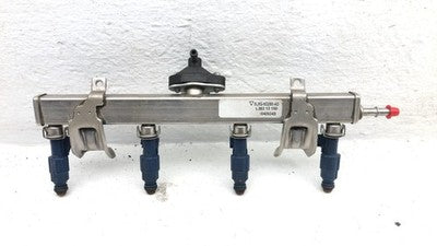 2005-2008 Mazda Tribute Complete Fuel Rail With Injectors Set Loaded Oem 2.3L