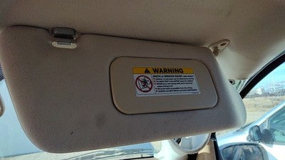 2000-2005 Mercedes Ml350 Passenger Right Sun Visor Oem Tan 16381026107F15