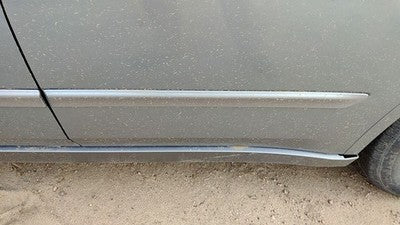 07-12 Nissan Altima Driver Left Rear Moulding From Door Back Trim Strip Gray W40