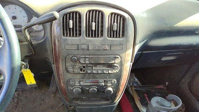 2001 Dodge Caravan Trim Bezel Around Radio Surround Dash Panel Oem