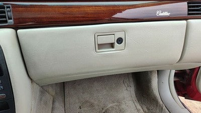 95-02 Cadillac Eldorado Glove Box Assembly Complete Door With Latch Shale 155
