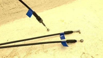 2013-2018 Nissan Altima Driver Left Rear Door Latch With Rods/Cables Oem Back