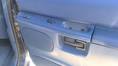 95-99 Ford Explorer Passenger Right Rear Inside Door Trim Panel Only Back Blue