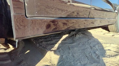 11-15 Sorento Passenger Right Lower Rocker Panel Moulding Side Skirt Dark Cherry