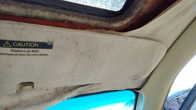 1993 Saturn Sc2 Coupe Passenger Right Sun Visor Oem Tan