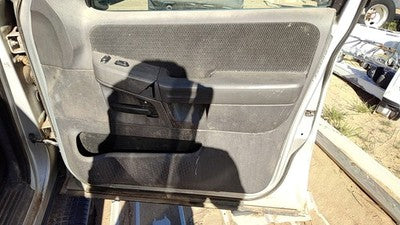 2001 02 Explorer Passenger Right Front Inside Door Trim Panel With Switches Gray