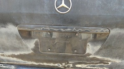 98-99 Ml320 Mercedes Ml320 License Plate Trim Surround Panel Tail Trunk Finish