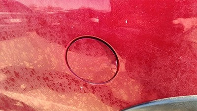 1997-2004 Ford F150 Fuel Tank Door With Hinge Gas Lid Oem Filler Red E4