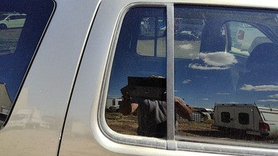 02-10 Ford Explorer Passenger Right Rear Vent Window Back Door Glass With Frame