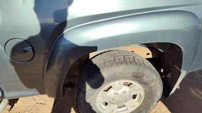 2004-2012 Gmc Canyon Driver Left Rear Wheel Flare Moulding Back Stealth Gray 46U