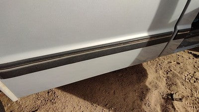 1989 Chevy S10 Pickup Passenger Right Rear Moulding On Front Of Box Oem