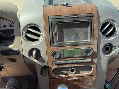 2004-2005 Ford F150 Trim Bezel Around Radio Surround Dash Panel Oem Tan Hw