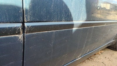 06-08 Hyundai Sonata Passenger Right Front Moulding From Door Trim Strip Blue