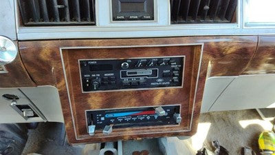 1982-1987 Mercury Grand Marquis Trim Bezel Around Radio Surround Dash Panel Oem
