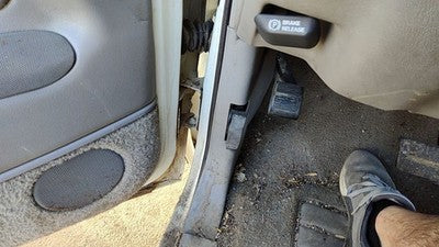 1995 Chevy Silverado 1500 Driver Left Lower Kick Trim Panel Oem Gray