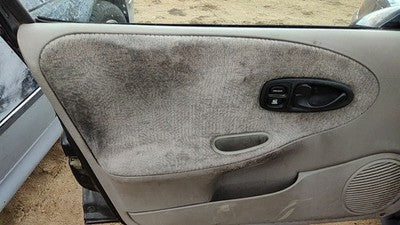 1999 Saturn Sl2 Driver Left Front Door Trim Panel With Master Switch Gray