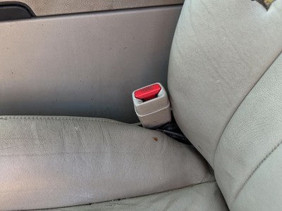04-09 Dodge Durango Driver Left Front Seat Belt Buckle Receiver Oem Gray Hjj1