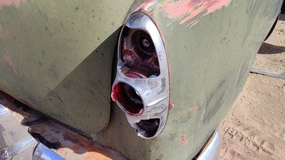 53 Chevy Bel Air 150 Sedan Passenger Right Tail Light Housing Chrome Brake Lamp
