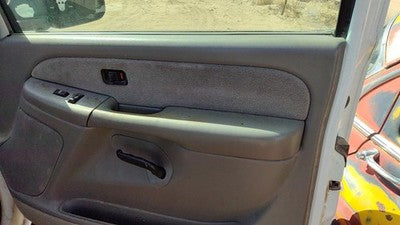 99-02 Silverado 1500 Passenger Front Door Trim Panel With Switches Gray 92D