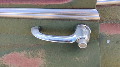 1953 Chevy Bel Air 150 Sedan Driver Left Rear Outside Door Handle Oem Back